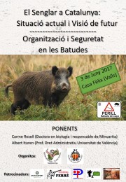 Seminari sobre el senglar a Catalunya