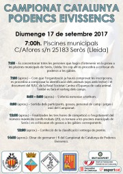 Campionat de Catalunya de Podencs Eivissencs 2017