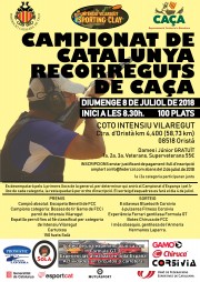 Campionat de Catalunya de Recorreguts de Caça 2018