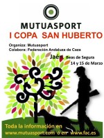 Mutuasport celebrará el 14 y 15 de marzo la I Copa San Huberto de ámbito nacional