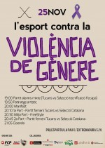 La Federació Catalana de Caça contra la violència de gènere